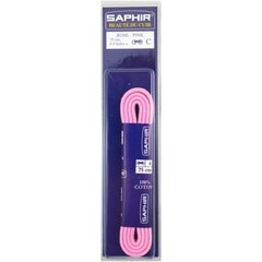 Saphir шнурки тонкі вощені рожеві 75 см / 2 мм 2467554 фото