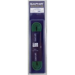 Saphir шнурки тонкие вощеные темно-зеленые 75 см / 2 мм 2467520 фото